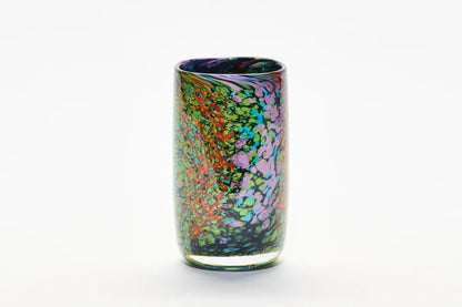 Black reef medium cylindrical vase