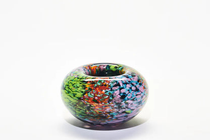 Black reef small roll top bowl