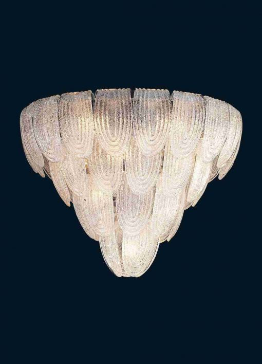 Crystal Murano glass ceiling lamp