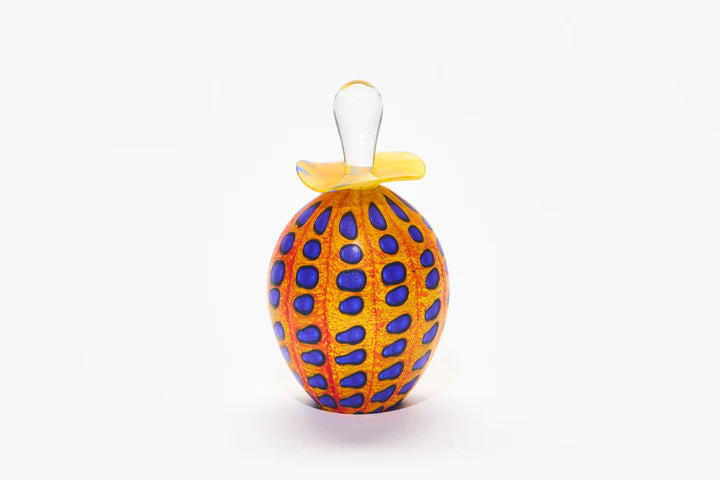 Dapple Ovoid Perfume Bottle handmade