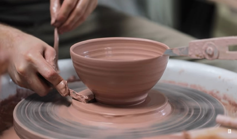 Handmade ceramic video artist