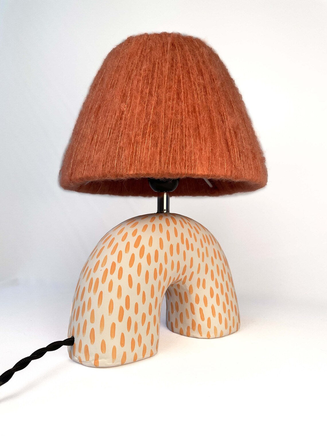 Handmade Orange Dash 'Me' Lamp