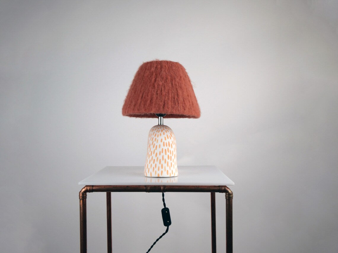 Handmade Orange Dash 'Me' Lamp