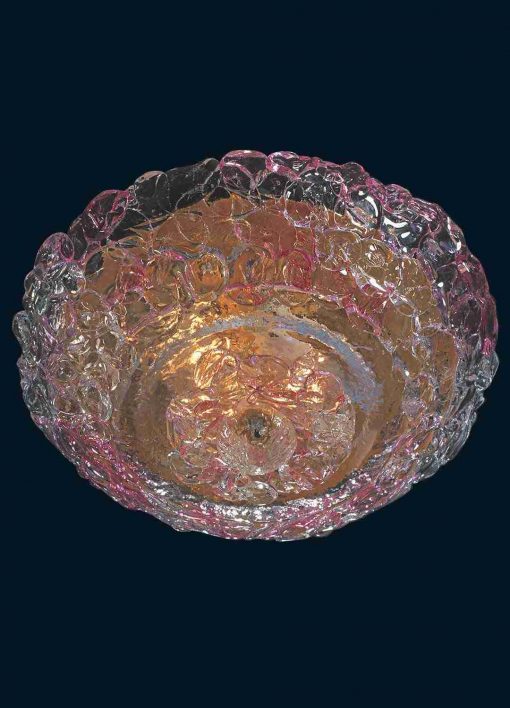 Meteora ceiling lamp in Murano glass