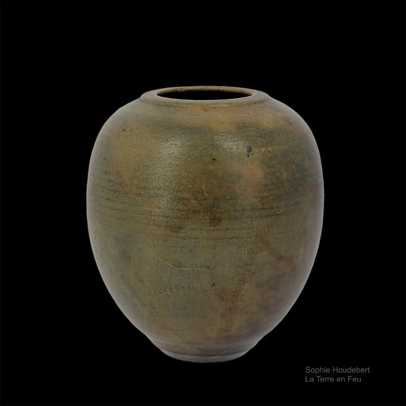 Ceramic Vase by France Artist, front