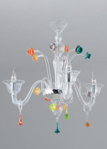 Venetian Murano glass chandelier