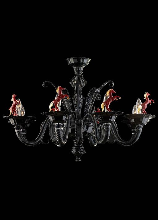 Venetian Murano glass chandelier