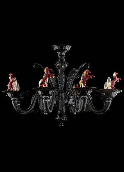 Venetian Murano glass chandelier