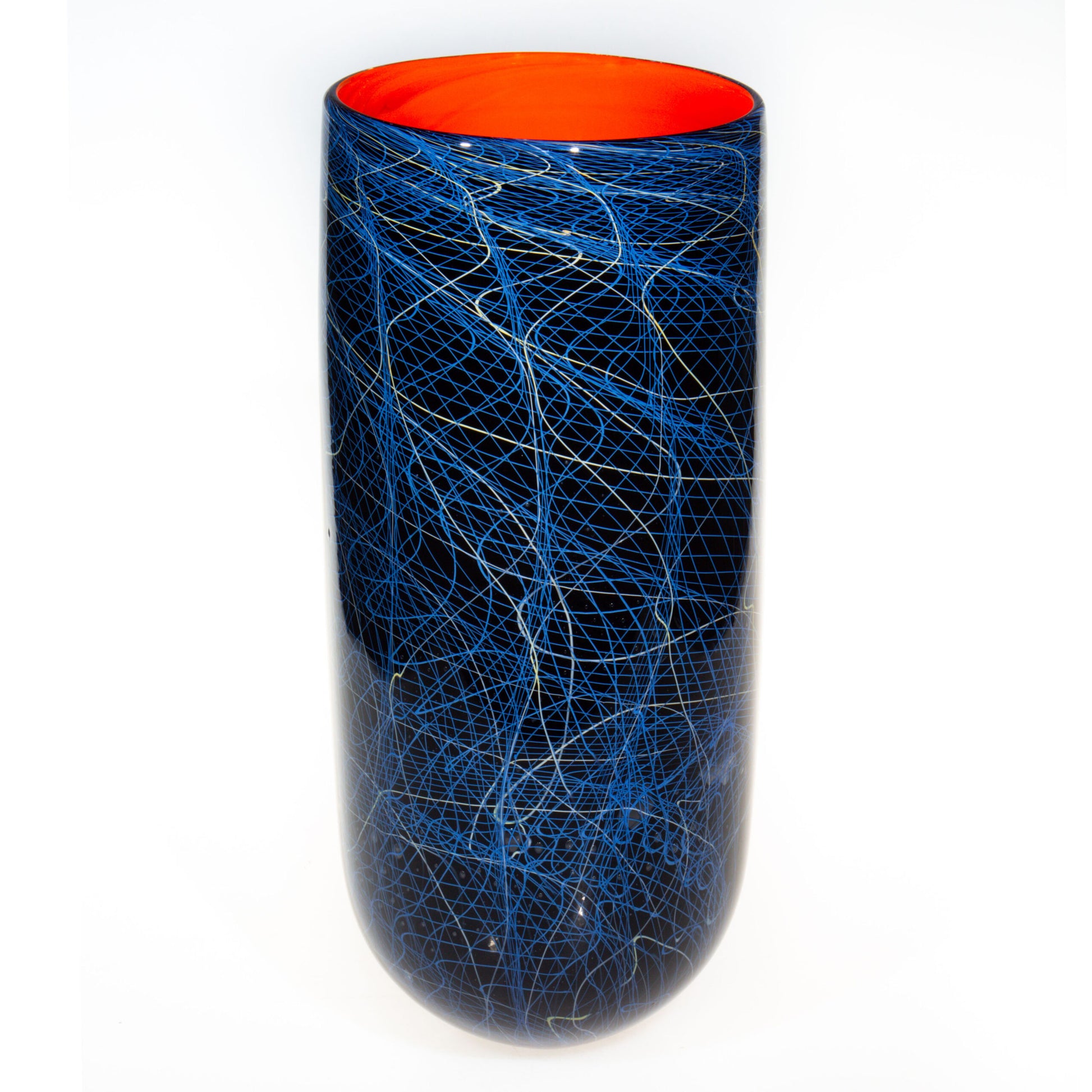 Vortex vase blue red thumbnail