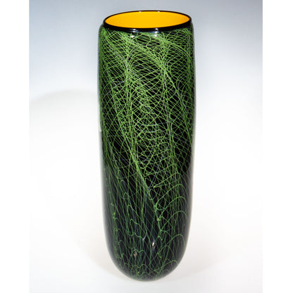 Vortex vase green yellow thumbnail