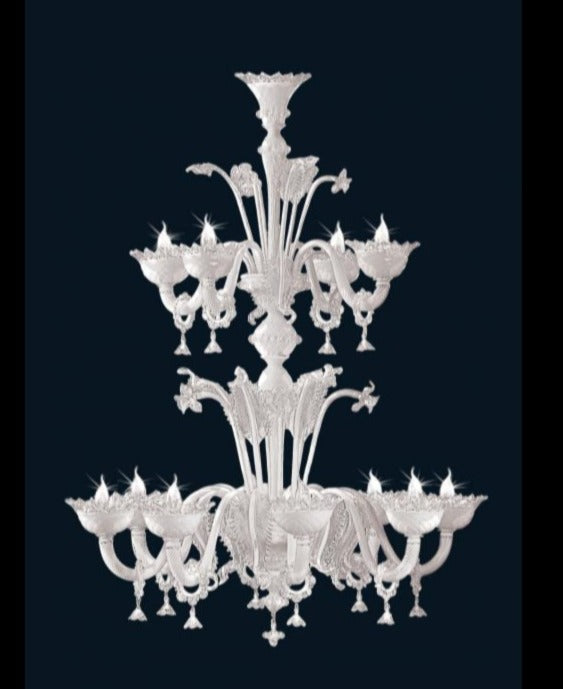 Elegant Murano venetian chandelier