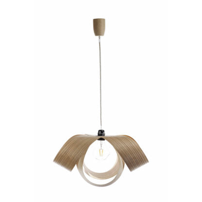 Margherita pendente acero lamp, front