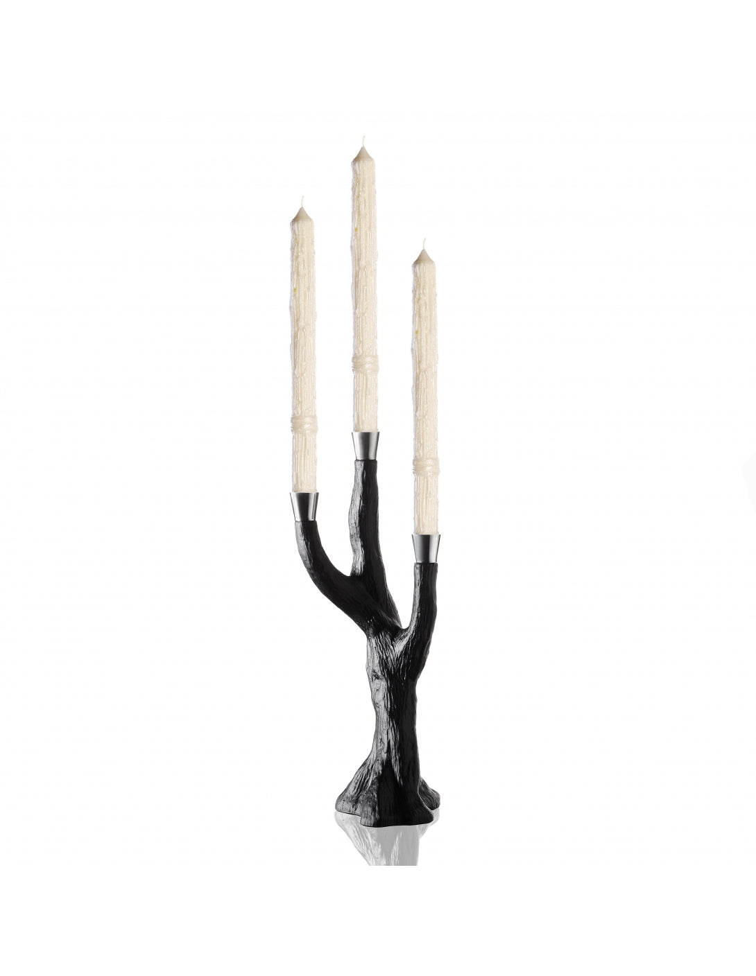 Portacandele candelalbero, black