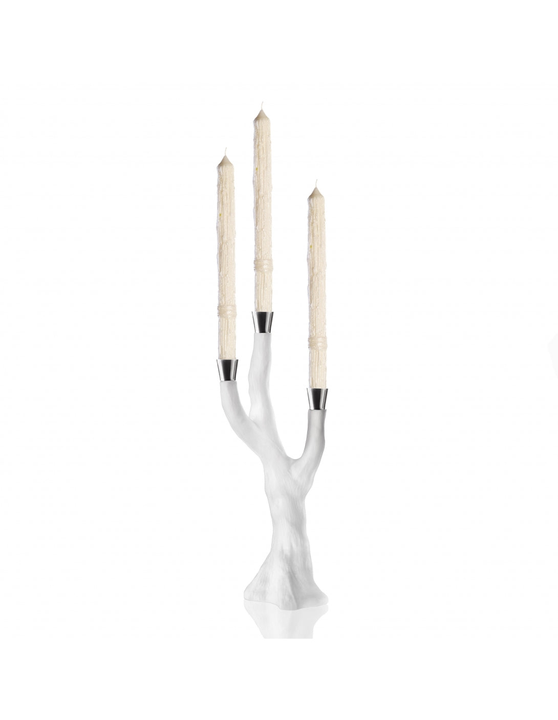 Portacandele candelalbero, white