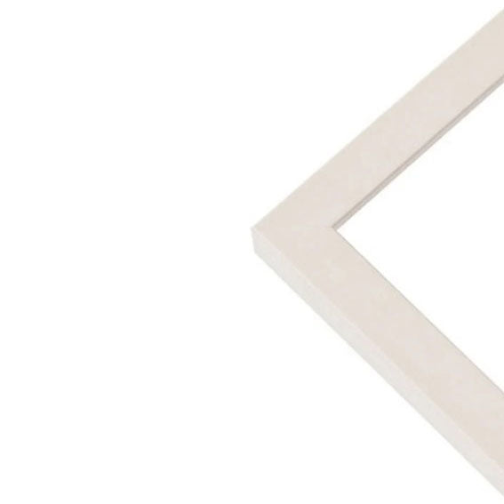 Frame white color wooden