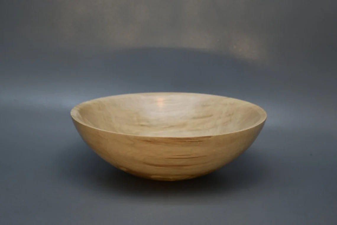 Wooden salad bowl handmade made in Italy