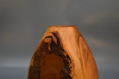 Wooden vase