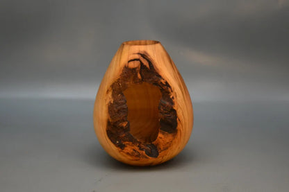 Wooden vase