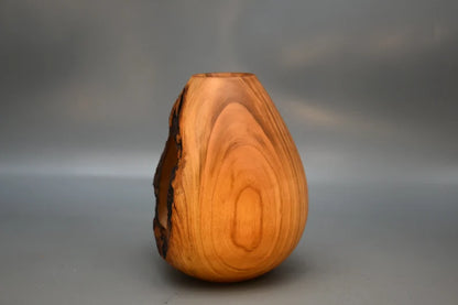 Wooden vase