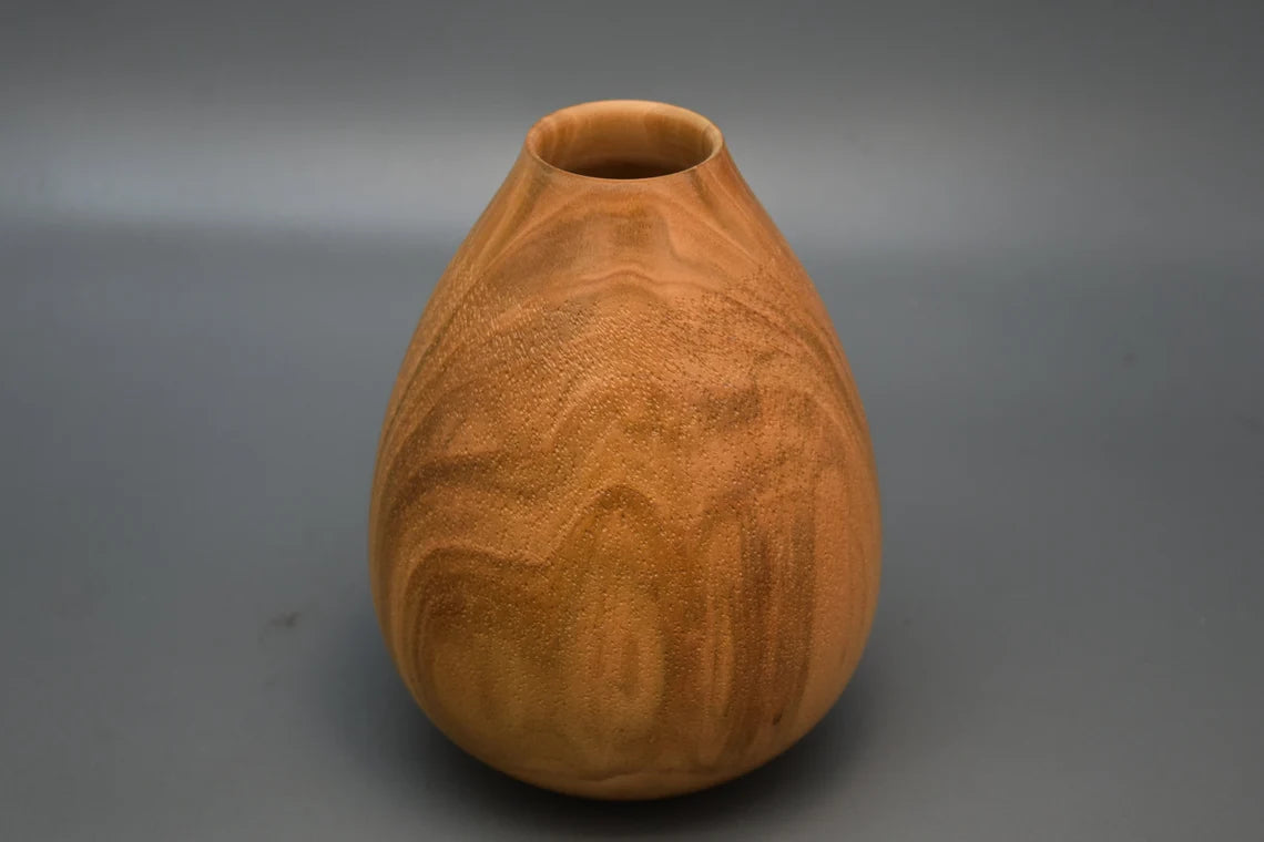 Wooden vase