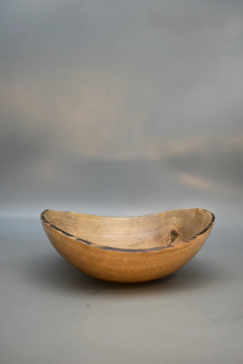 Wood bowl